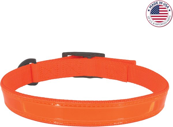 Water and Woods Double-Ply Reflective Hound Dog Collar