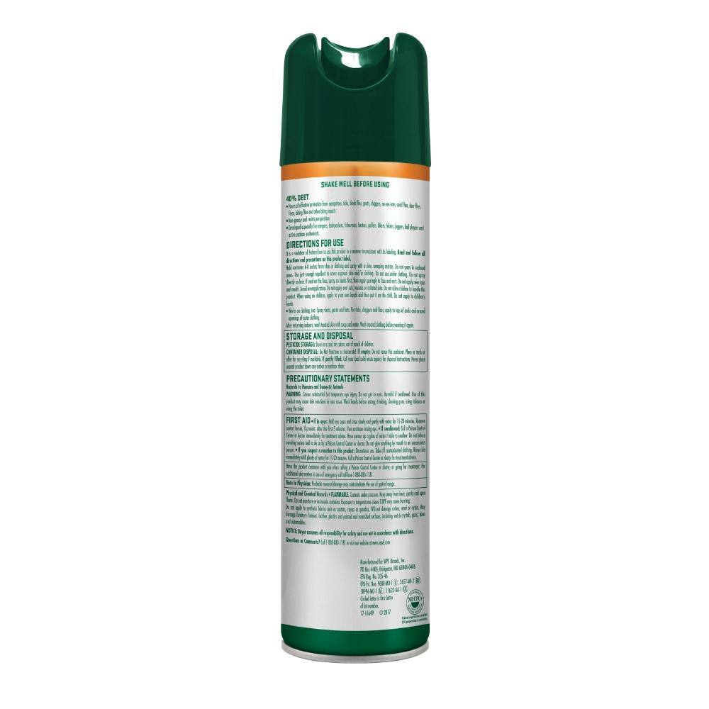 Repel 6.5 oz. Sportsmen Max Mosquito and Insect Repellent Aerosol Spray HG-33801-5