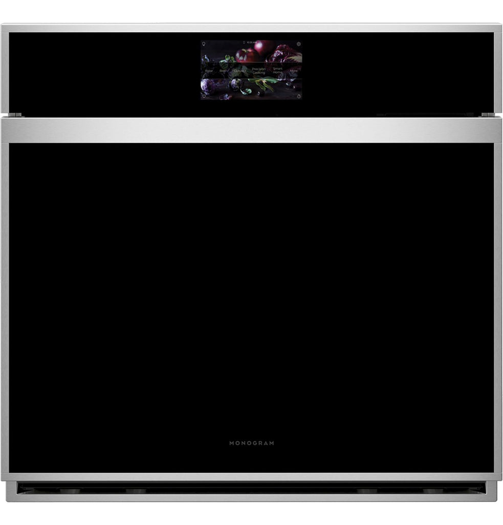 Monogram ZTSX1DSSNSS 30quot Smart Electric Convection Single Wall Oven in