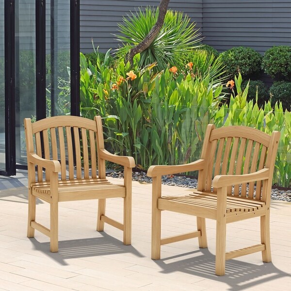 Amazonia FSC Teak Extendable Outdoor Patio Dining Set