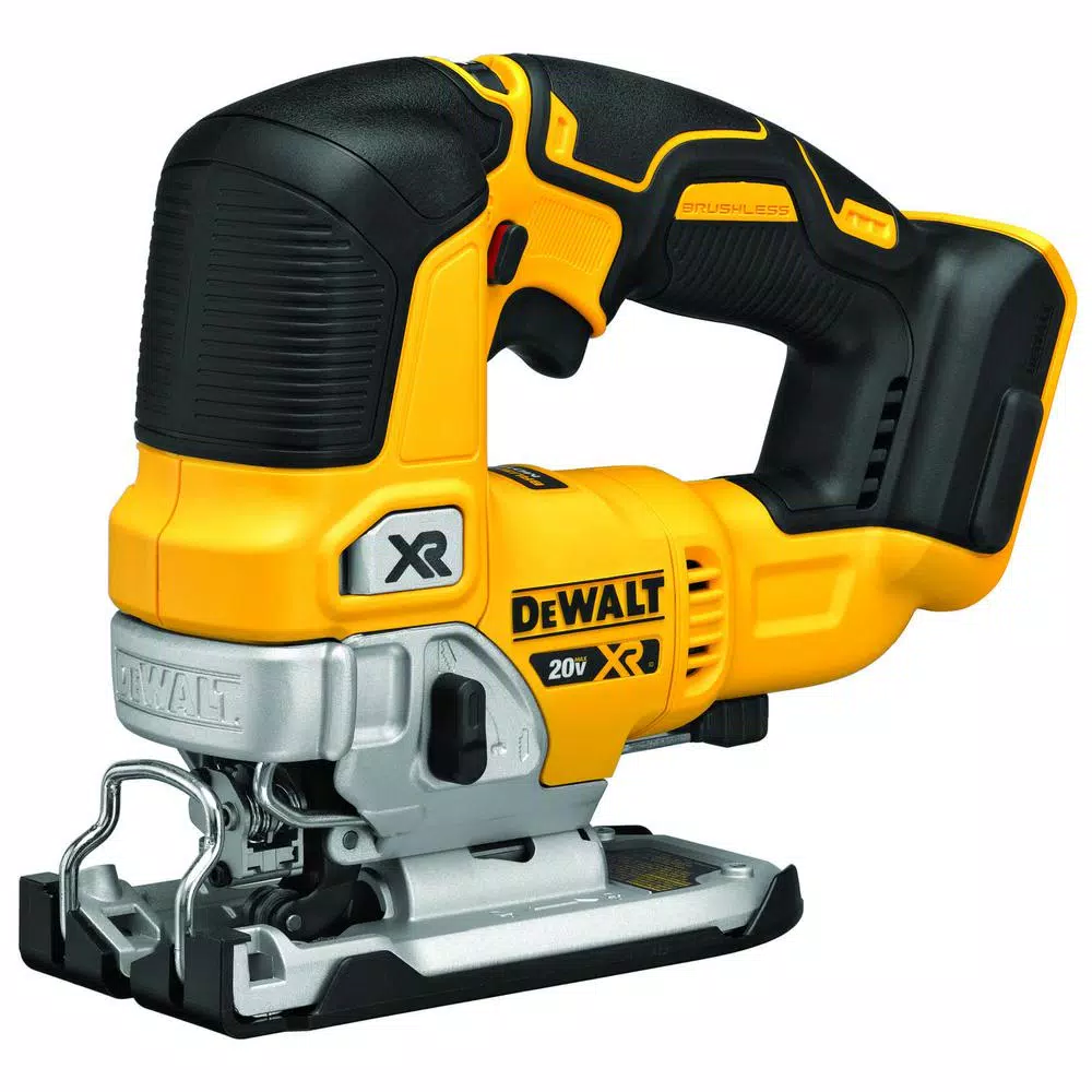 DEWALT 20-Volt MAX Cordless 7-1/4 in. Sliding Miter Saw with (1) 20-Volt Battery 4.0Ah and Cordless Jigsaw and#8211; XDC Depot