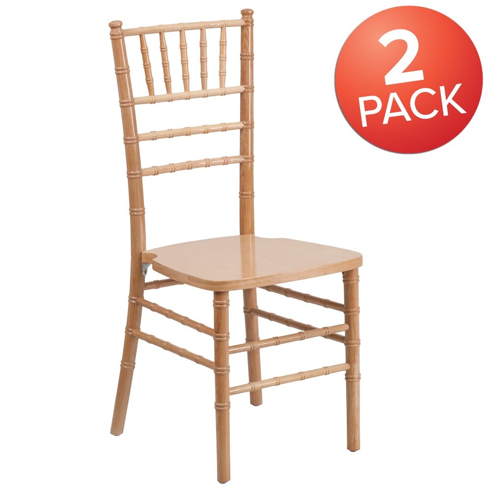 Chiavari Lightweight Wood Chair (Set of 2)