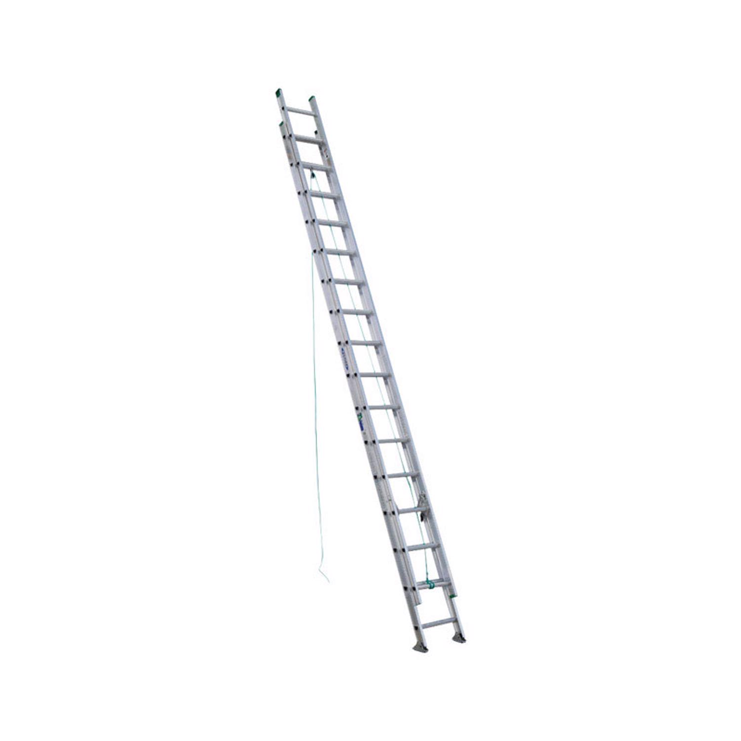 Werner 32-foot Aluminum Extension Ladder Type II 225 lb. capacity