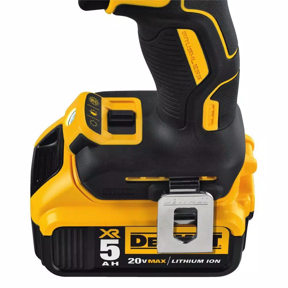 DEWALT 20-Volt MAX XR Cordless Brushless 3-Speed 1/2 in. Drill/Driver with (2) 20-Volt 5.0Ah Batteries and Charger and#8211; XDC Depot