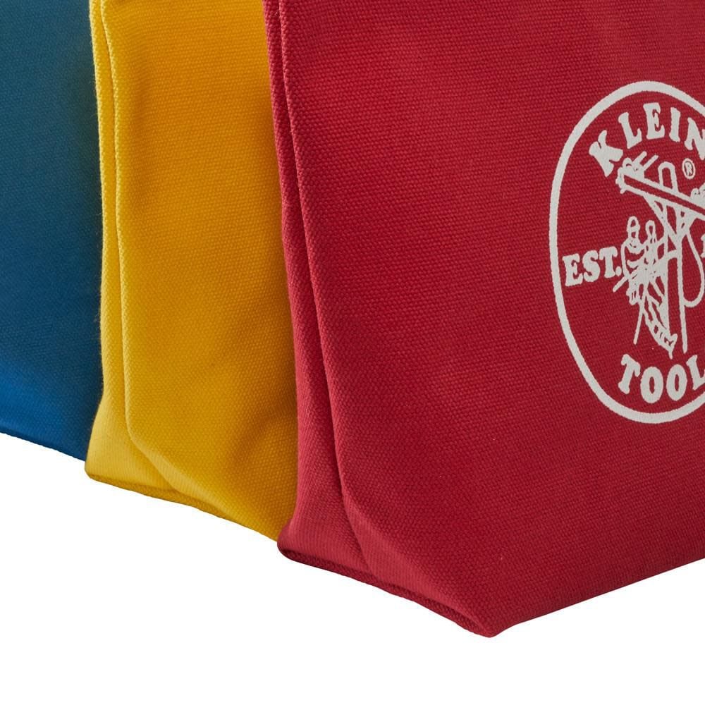 Klein Tools Assorted Canvas Zipper Bags 3-pack 5539CPAK from Klein Tools