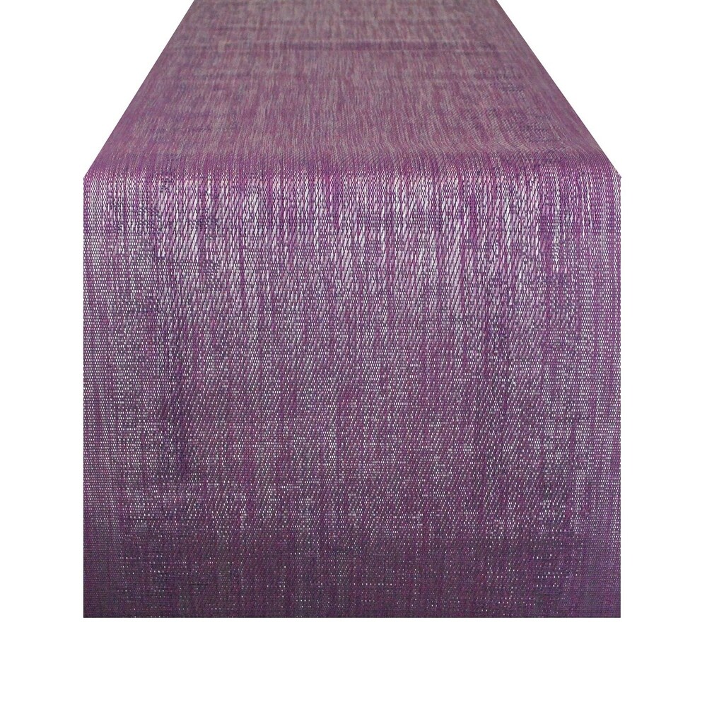 Design Imports PVC Doubleframe Table Runner (0.25 inches high x 14 inches wide x 72 inches deep)   72\