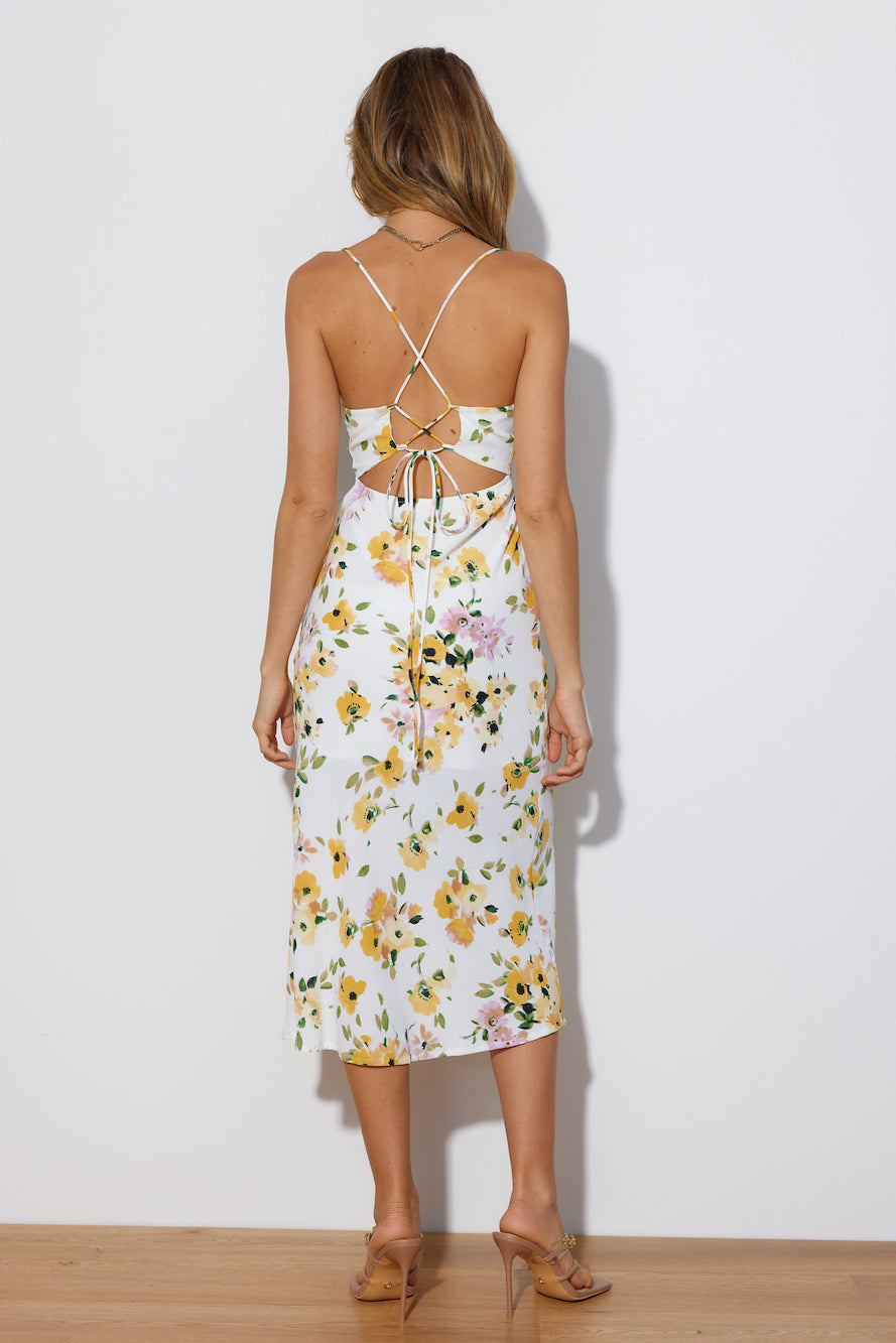 Sunlight Loving Maxi Dress Yellow