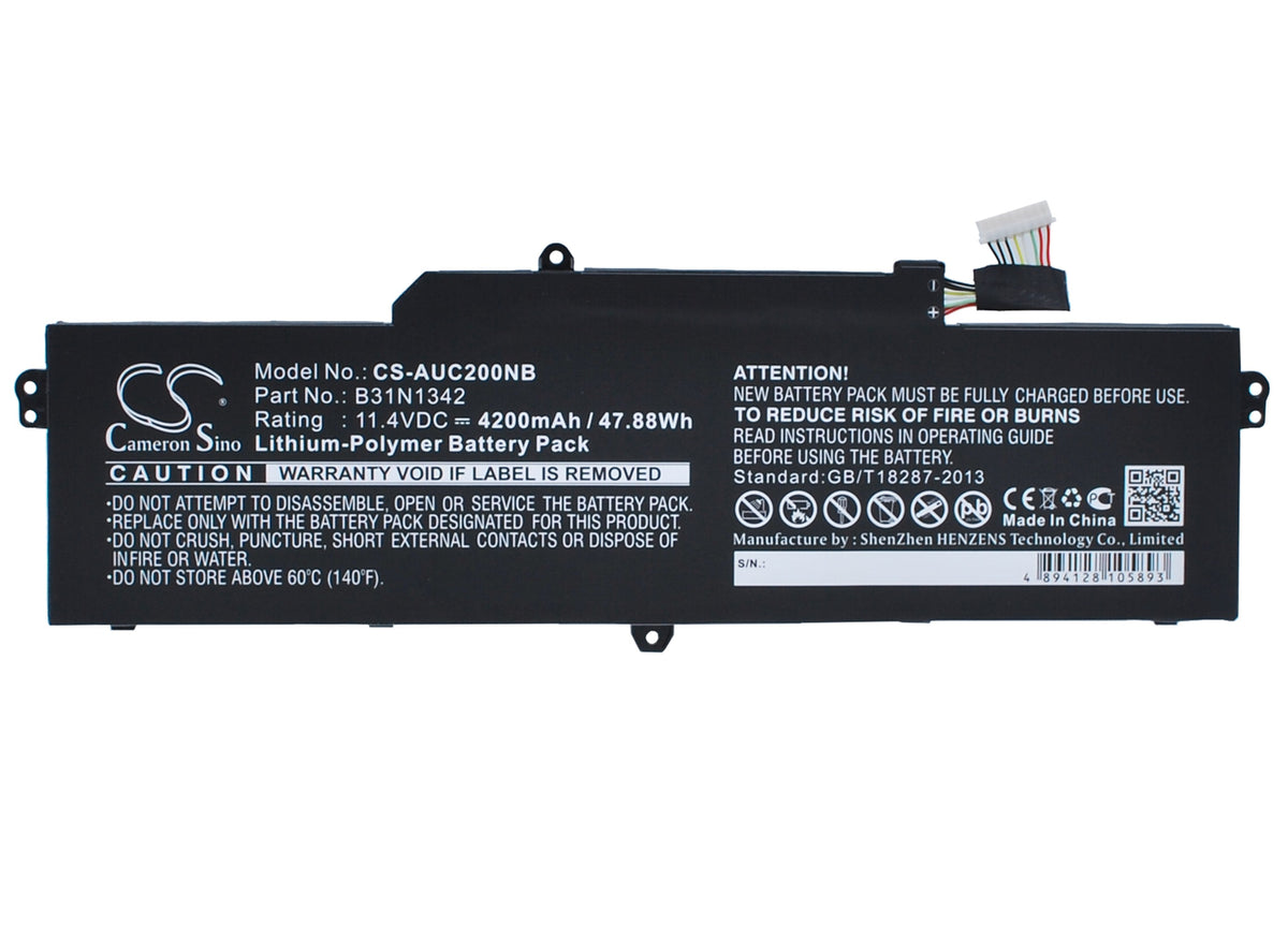 Asus C200MADS01 C200MAKX003 Chromebook C200 Chro Replacement Battery BatteryClerkcom Laptop and Notebook