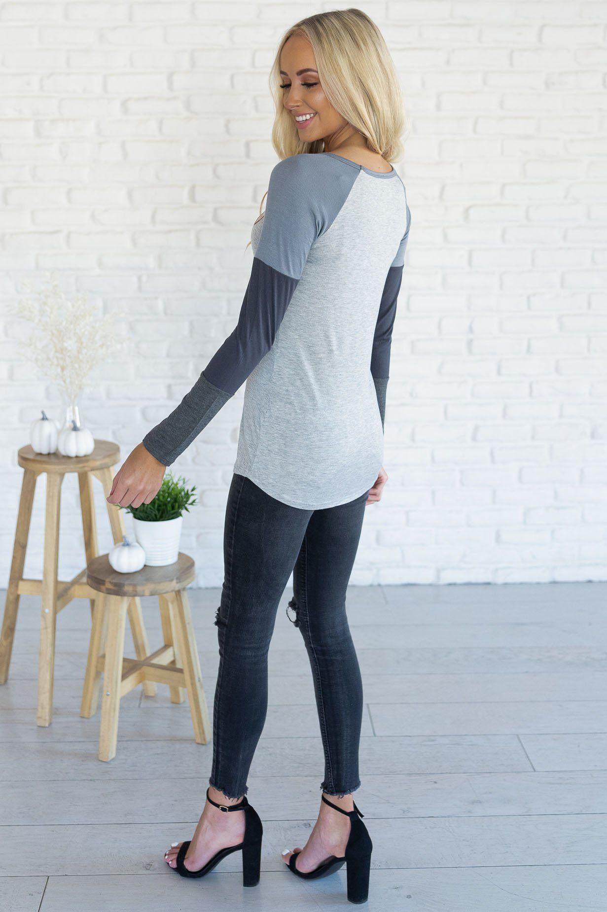 Hello Fall Modest Tee