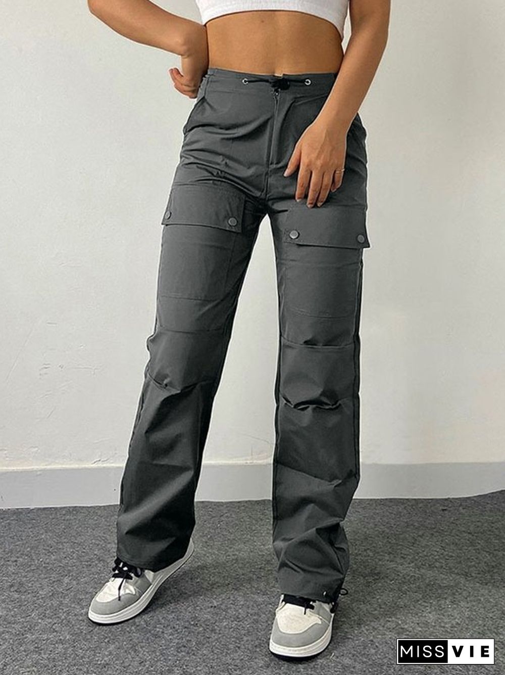 Street Parachute Cargo Pants