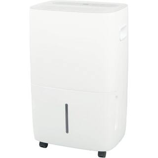 JHS 25-Pt. 1500 sq.ft. Dehumidifier in. White with LED Display Timer Wheels Auto-Restart and Shut-Off D025B-25PT