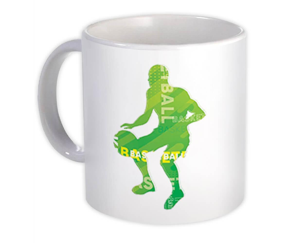 Gift Mug: Ball Basketball Player Athlete Sport