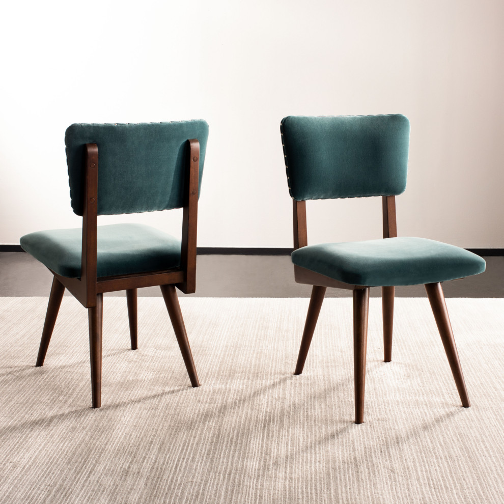 Safavieh Couture Aurora Dining Chair  Set of 2   Midcentury   Dining Chairs   by Safavieh  Houzz