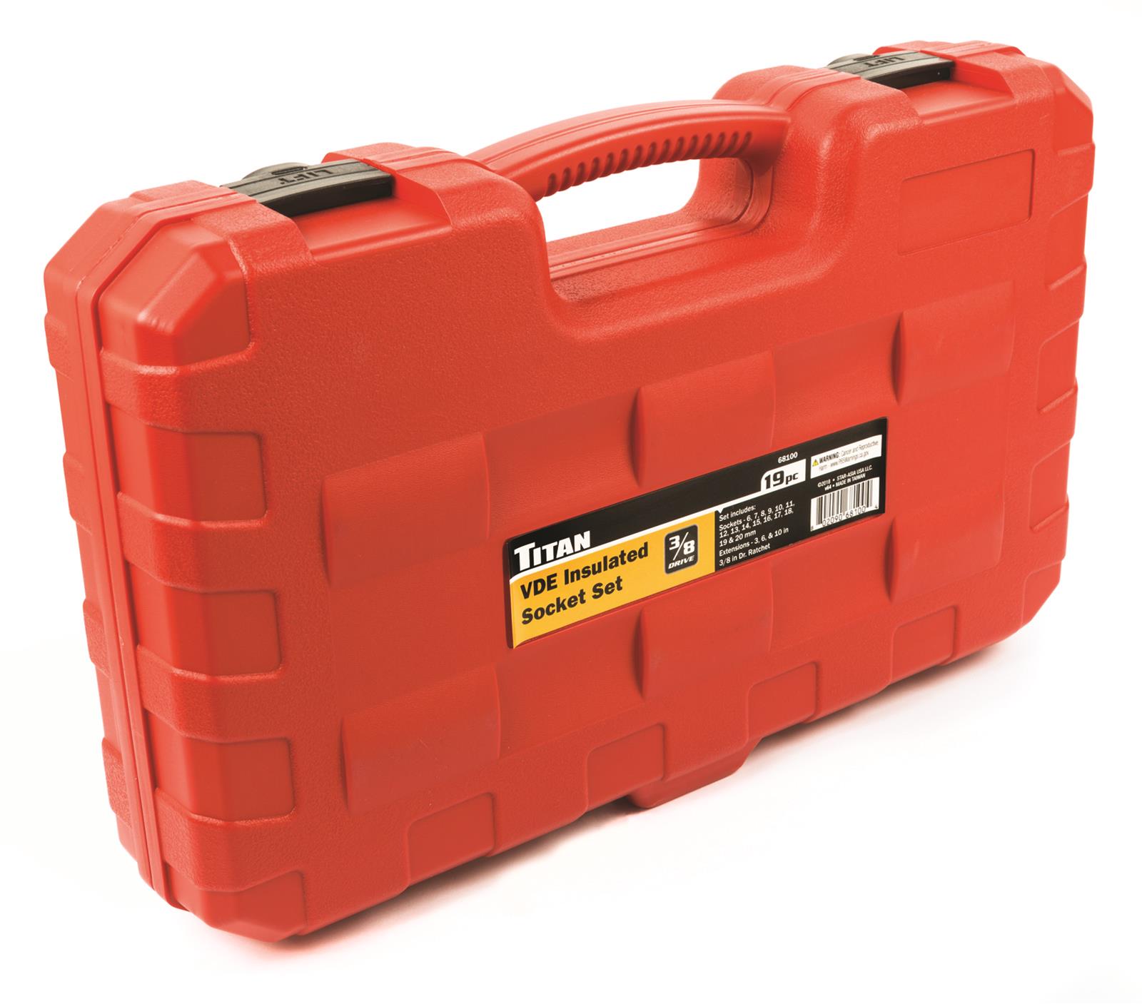 Titan Tools 68100 Titan VDE Insulated Socket Sets