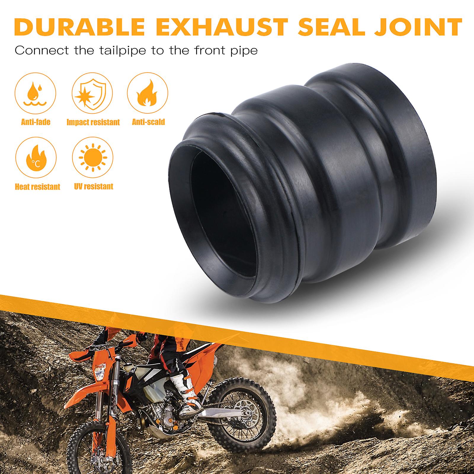 Tib Nicecnc 29/31mm Exhaust Silencer Tailpipe Muffler Rubber Seal Joint For Ktm 250 300 Exc Xc Xcw Sx Mxc Sixdays Freeride 1998-2016