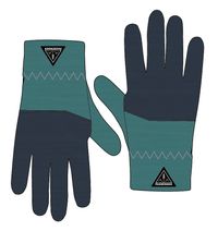 Daytrip Recycled Polar Fleece Touch Screen Gloves - Blue Coral