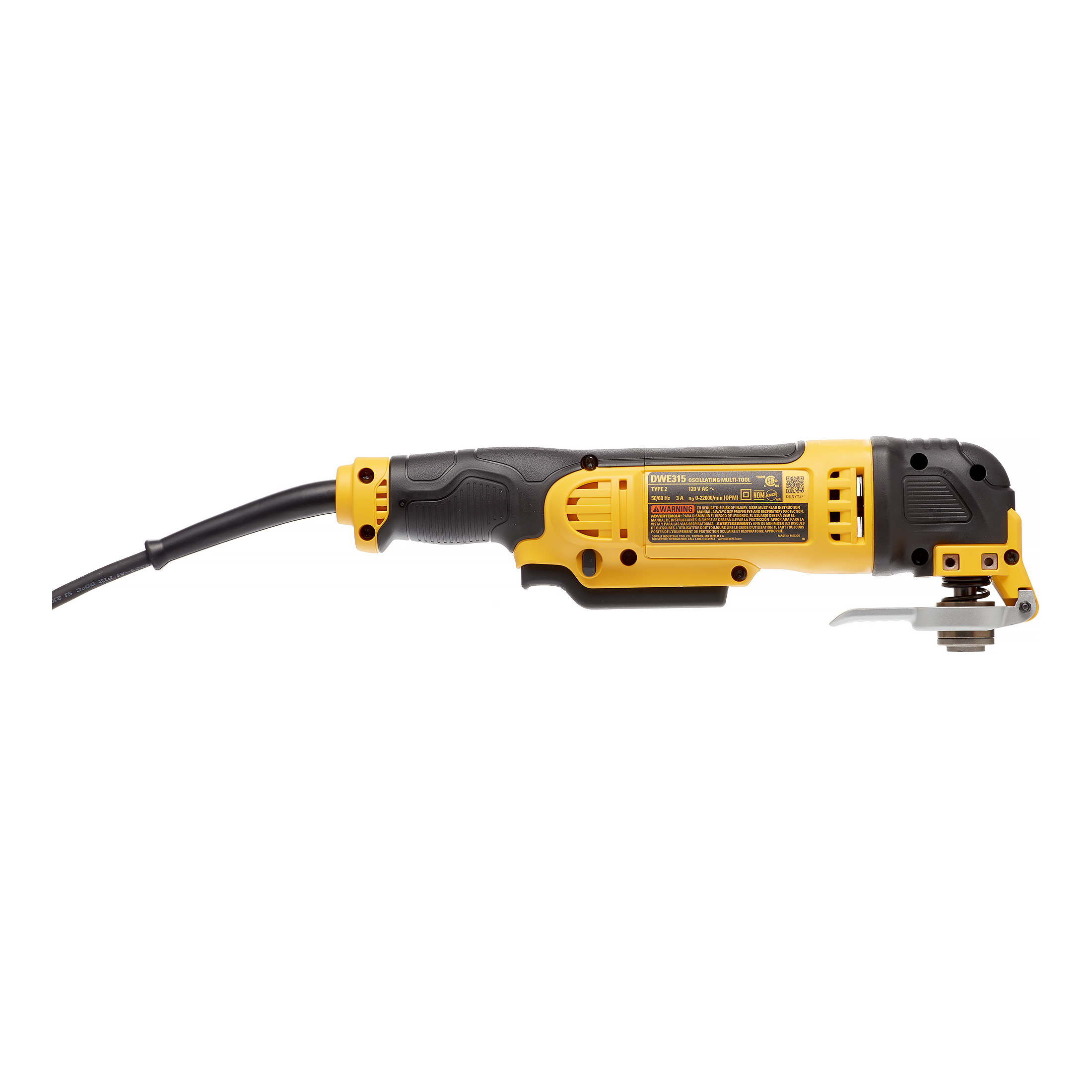 DW DWE315K Oscillating， Cutting， and Sanding Multi-Tool