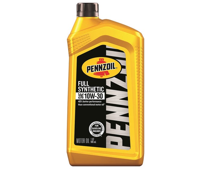 Pennzoil Platinum Full Synthetic 10W-30 Motor Oil， 1-Quart - 550058603