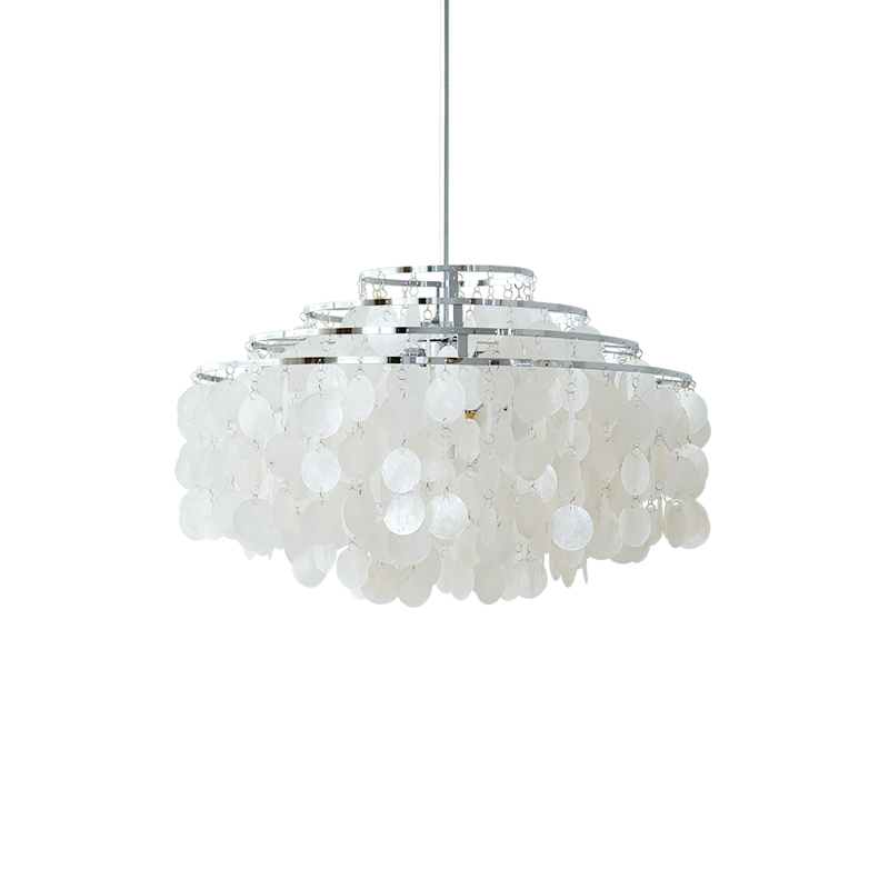 Round Shell Chandelier