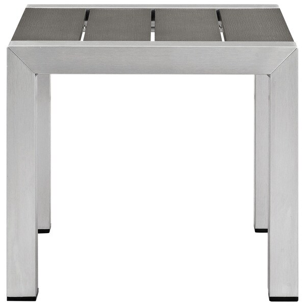 Beach Outdoor Patio Aluminum Side Table