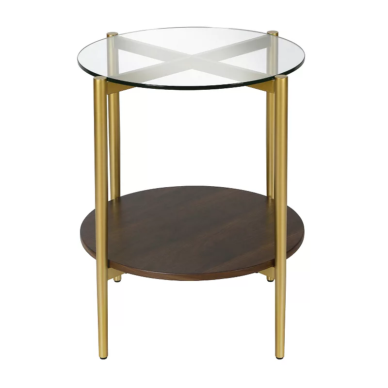 Finley and Sloane Otto 2-Tier Round Side Table