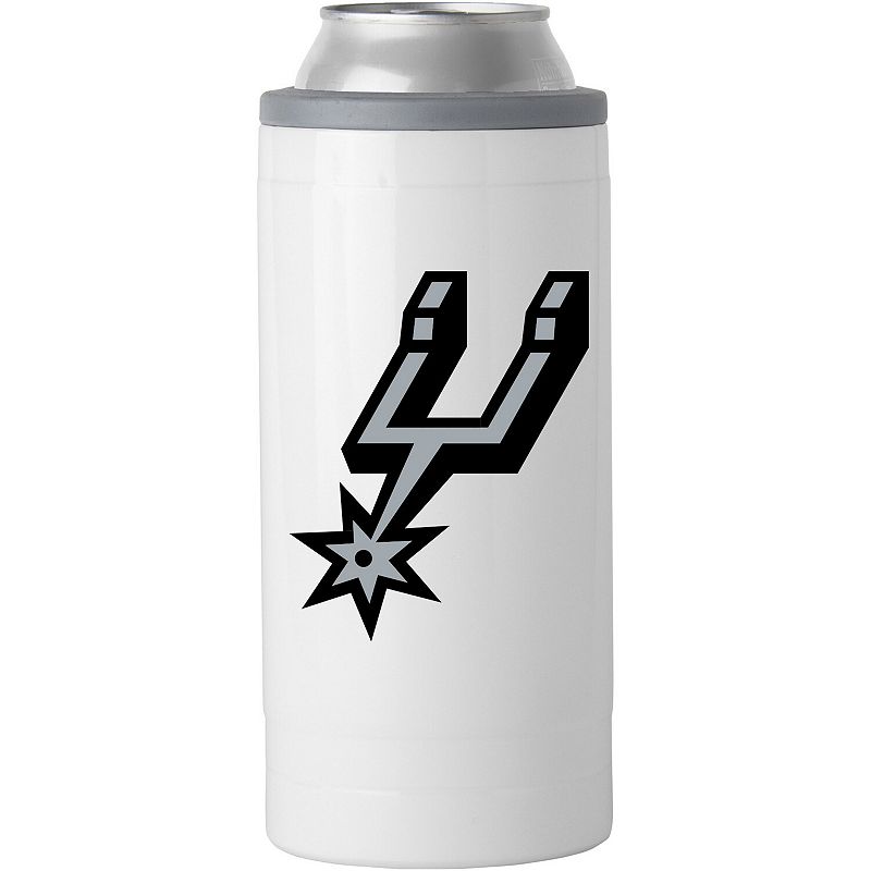 San Antonio Spurs 12oz. Letterman Slim Can Cooler