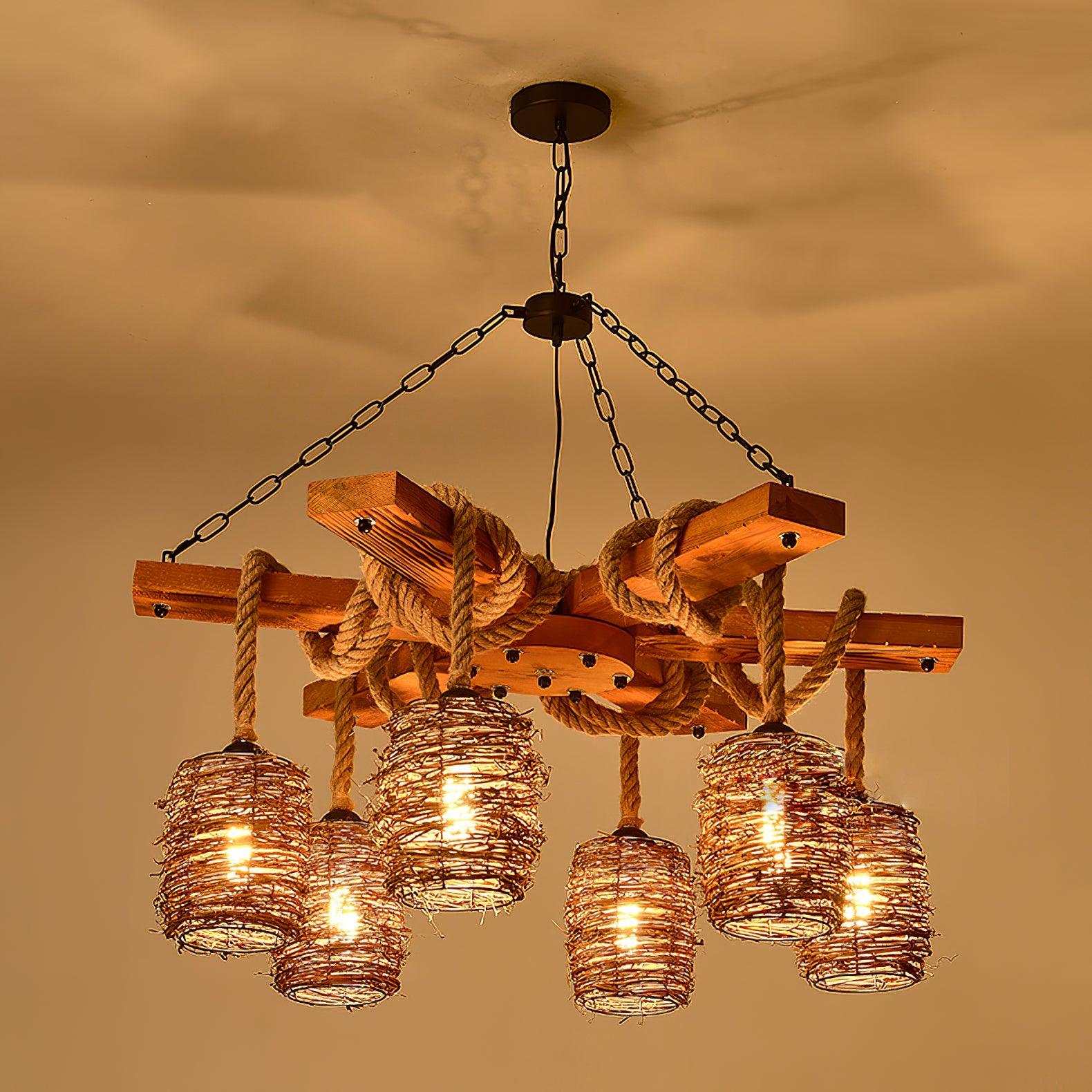 Vintage Farmhouse Chandelier