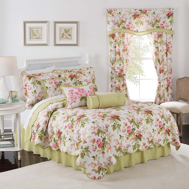 Waverly Emma's Garden Reversible Quilt Set