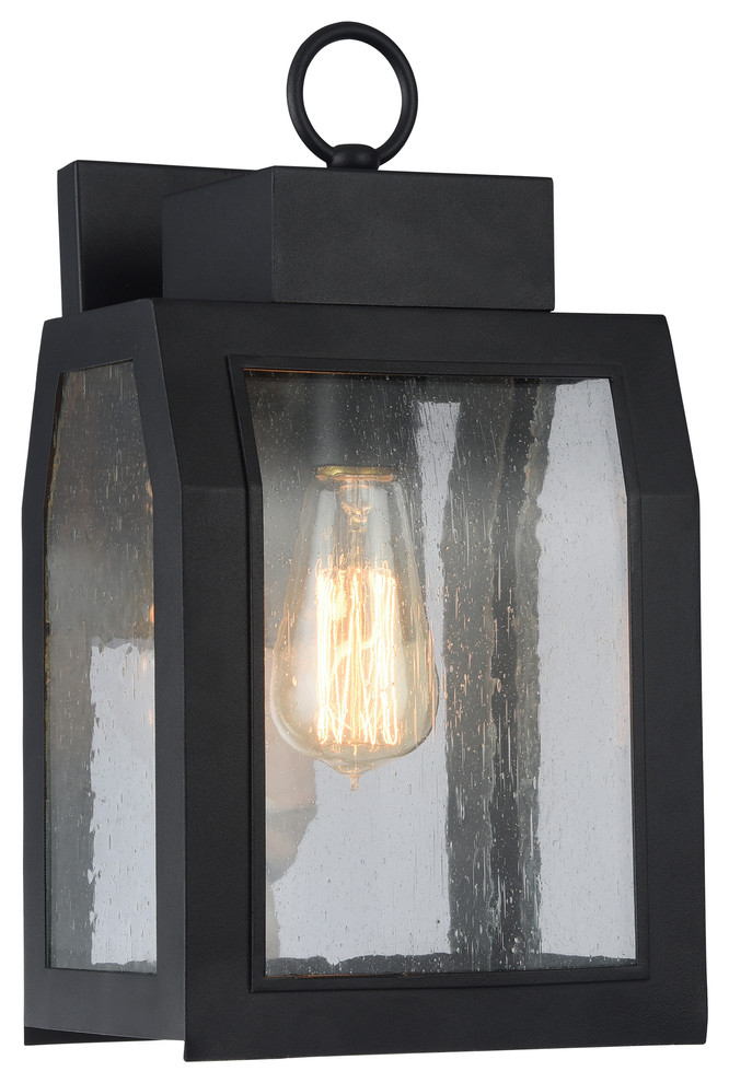 1 Light Industrial Outdoor Wall Sconce  Antique Gold   Transitional   Outdoor Wall Lights And Sconces   by CHLOE Lighting  Inc.  Houzz