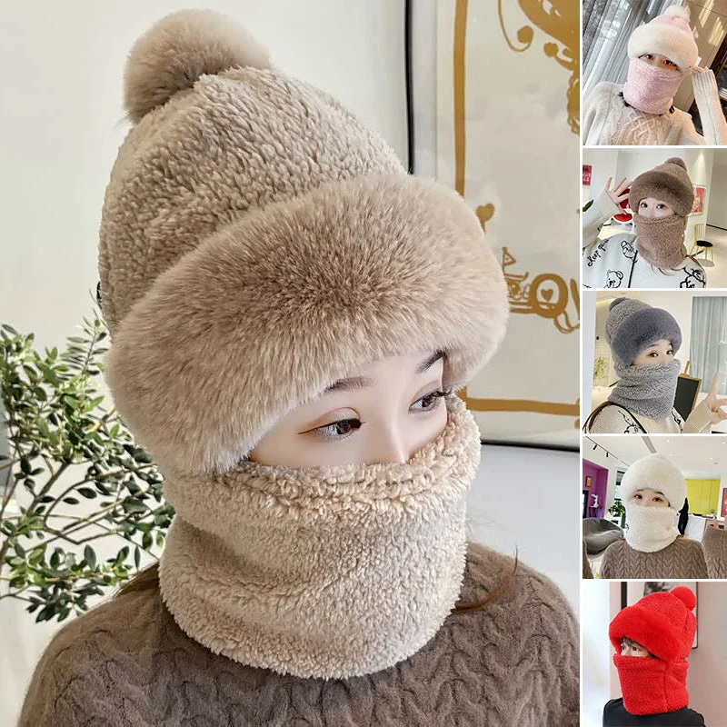 ❄Winter Promotion 47% off🔥🔥❄Women's Cycling Windproof Scarf Hat