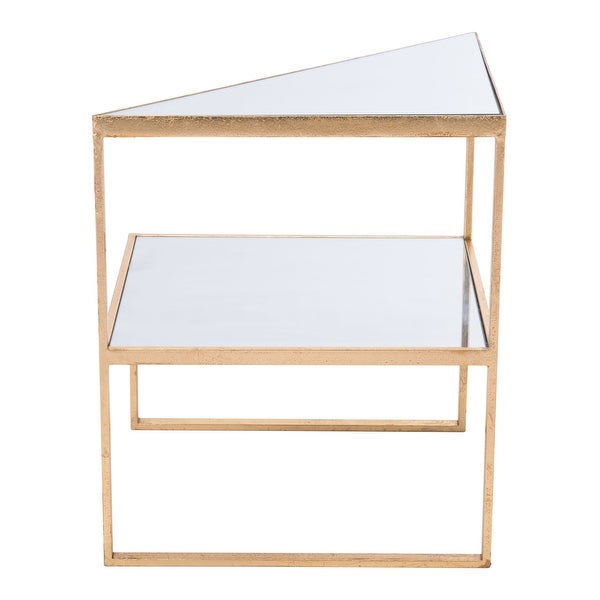 Planes Side Table Gold - 18.3