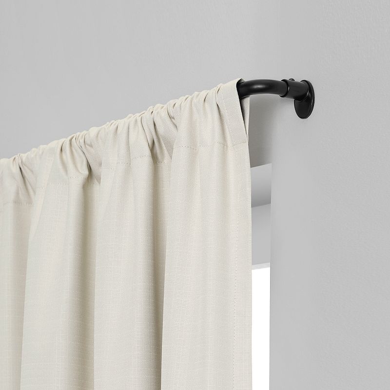 eclipse Clinton 5/8 Blackout Wrap Curtain Rod