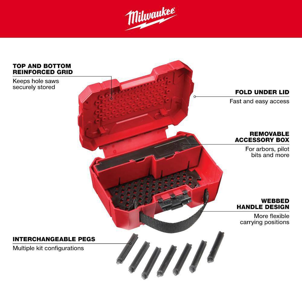 Milwaukee 49-22-4009 Hole Dozer General Purpose Bi-Metal Hole Saw Set (9-Piece)