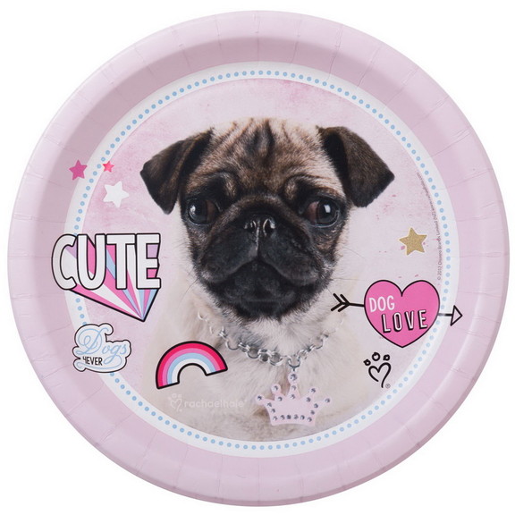 265029 Rachael Hale Dog Love Dinner Plates (24)   ...