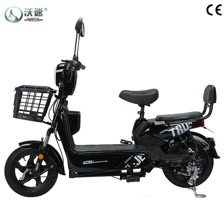 2 Wheel Electric Bike Scooter/Electric Moped With Pedals Motorcycle Electric Bicycle