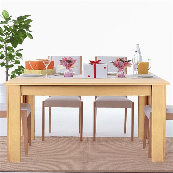 Wooden Dining Table for Living Room and Kitchen