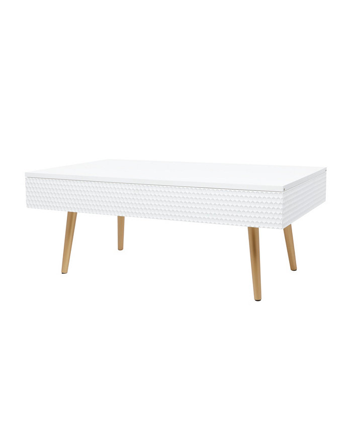 Rosemary Lane Medium-Density Fibreboard Contemporary Coffee Table