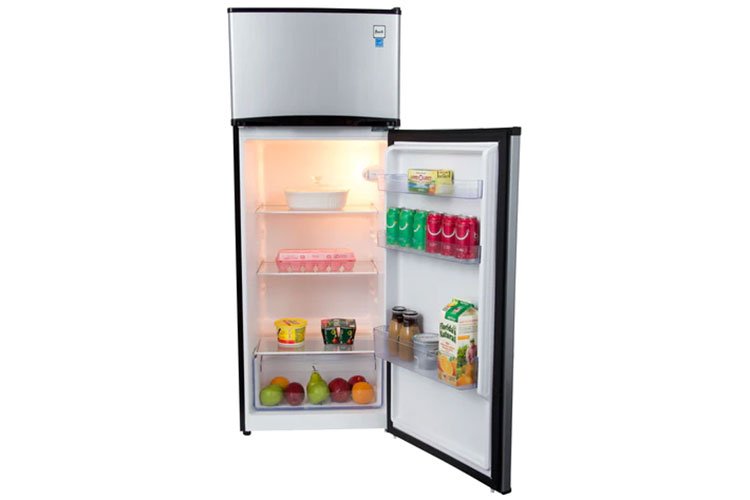 Avanti 7.3 Cu. Ft. Stainless Steel Apartment Size Refrigerator