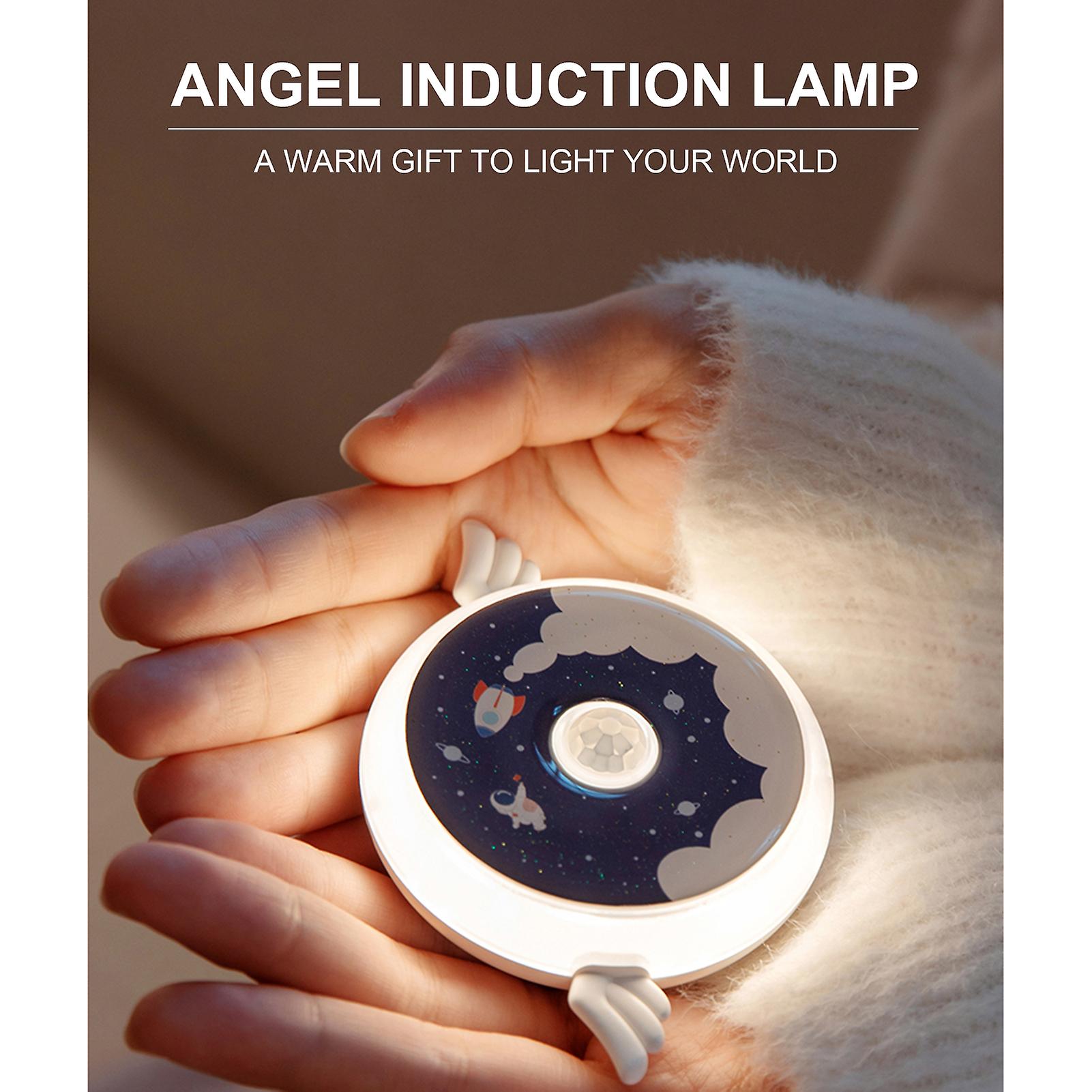 Leds Human Body Induction Light Home Use Baby Lovely Sleeping Night Lamp Bedroom Wardrobe Stairs Rechargeable Motion Sensing Light  1