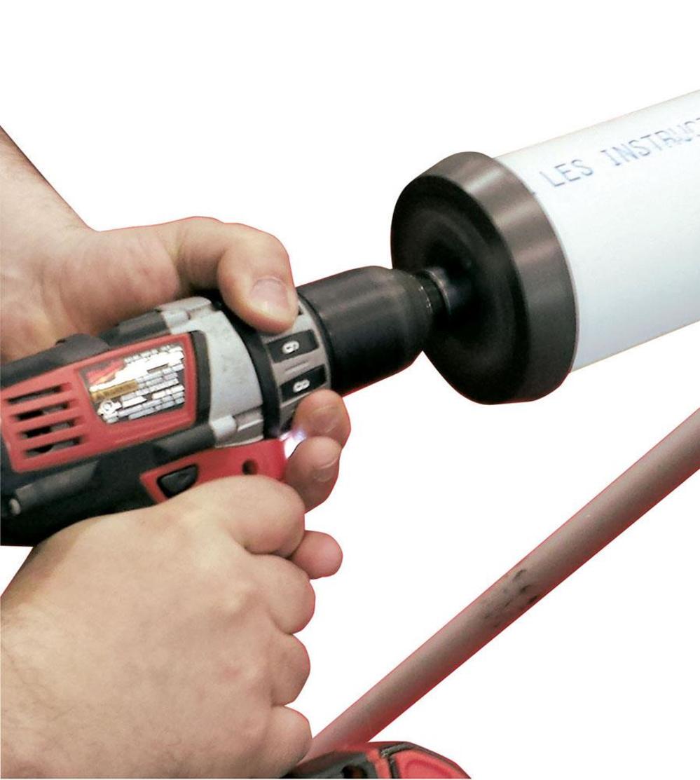 Drill-Powered Chamfer Tool， 4 In.