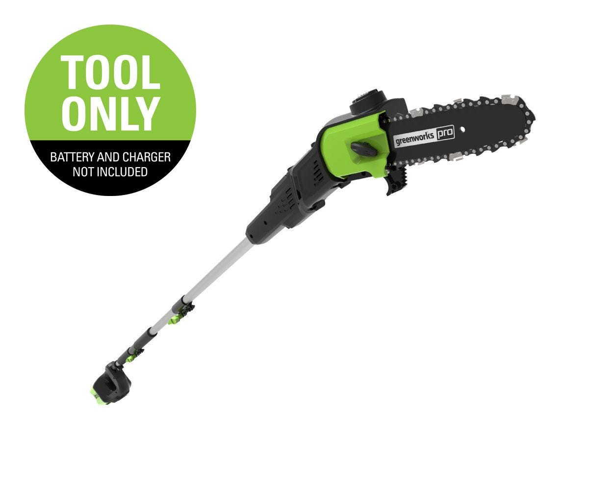 80V 10-Inch Cordless Brushless Pole Saw | Greenworks Tools