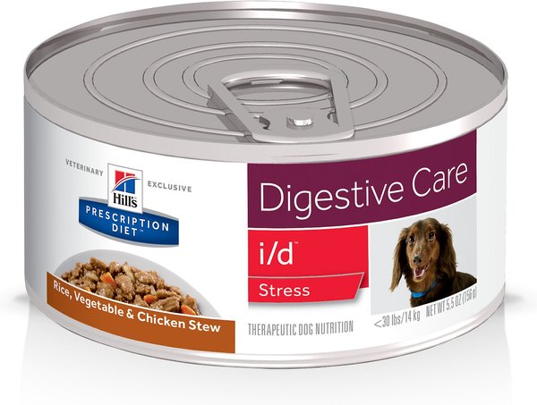 Hill's Prescription Diet i/d Digestive Care Stress Rice， Vegetable and Chicken Stew Canned Dog Food