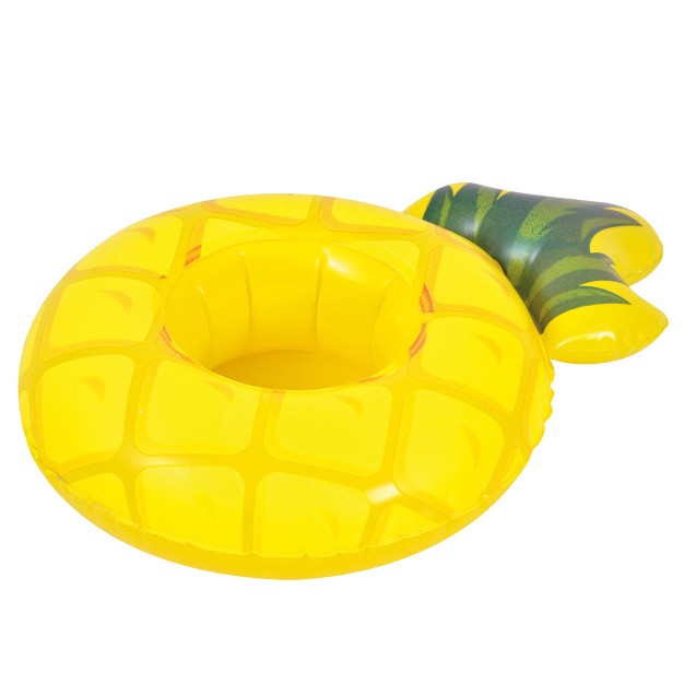 Inflatable Pineapple Swimming Pool Beverage Drink Holder