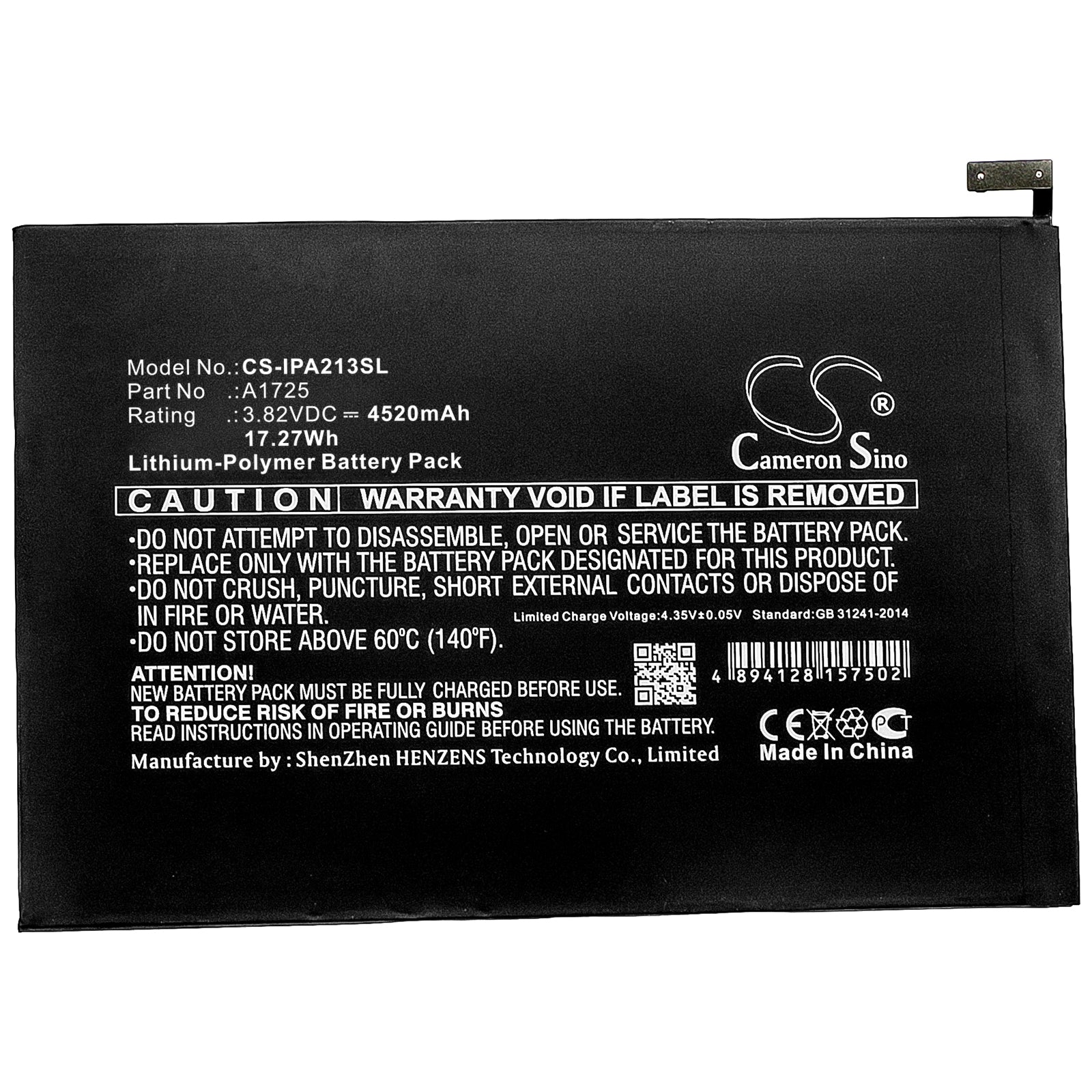 Apple A2124 A2126 A2133 iPad mini 5 MUQX2LL A Replacement Battery BatteryClerkcom Tablet