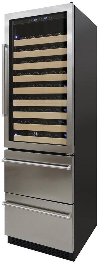 Vinotemp ELBWC108SS 24 Inch Stainless Steel Wine Cooler