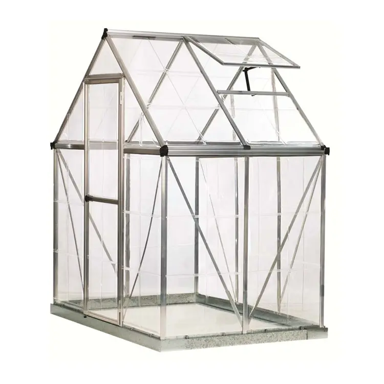 Polycarbonate Greenhouse Natural Aluminum Garden Greenhouse