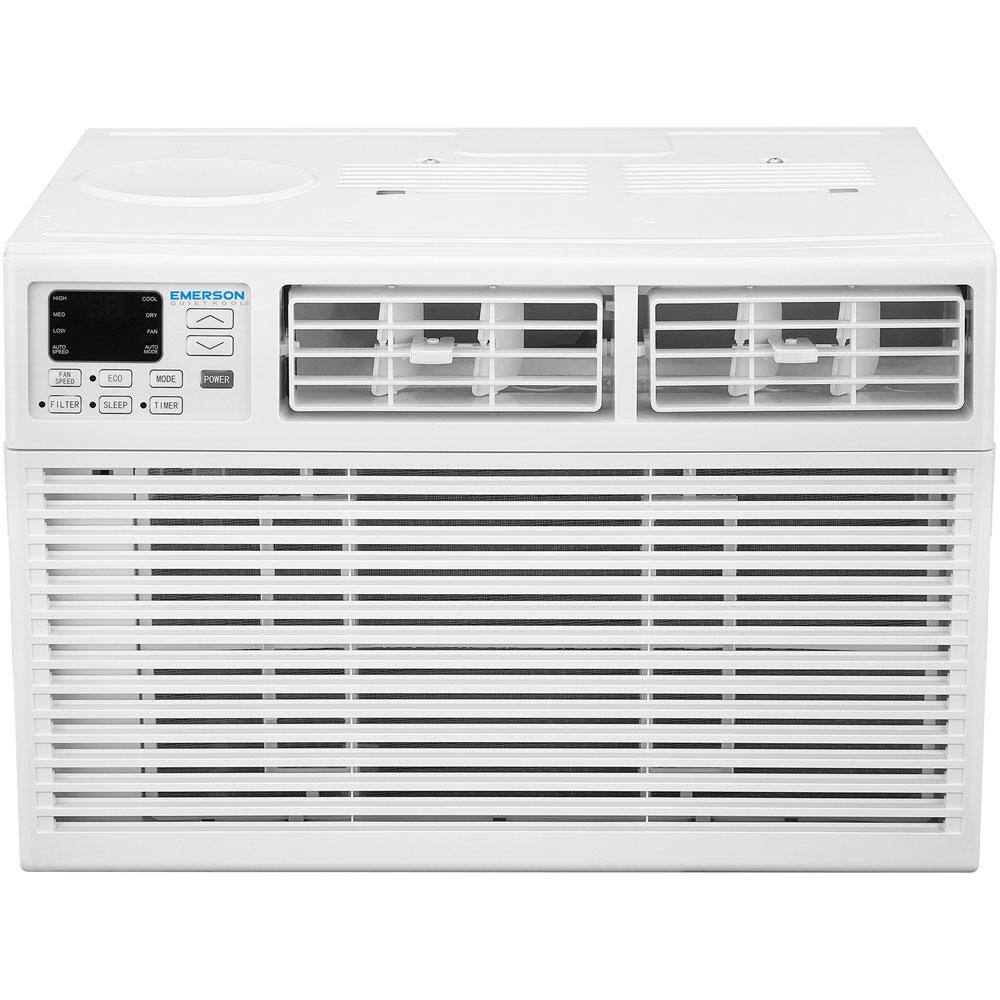 EQK 15000 BTU 115V Window AC with Remote Cools Rooms up to 700 Sq. Ft. Timer 3-Speeds Quiet Operation Auto-Restart EARC15RE1