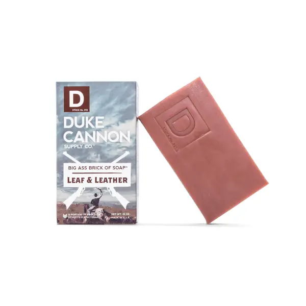 Duke Cannon Leaf and Leather Big Ass Brick of Soap