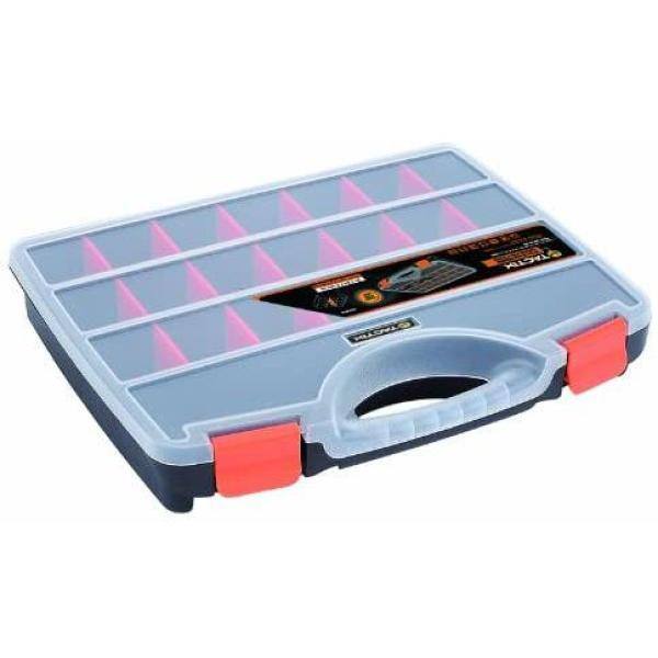 TACTIX 21-Compartment Plastic Portable Small Parts Orgainzer 320018