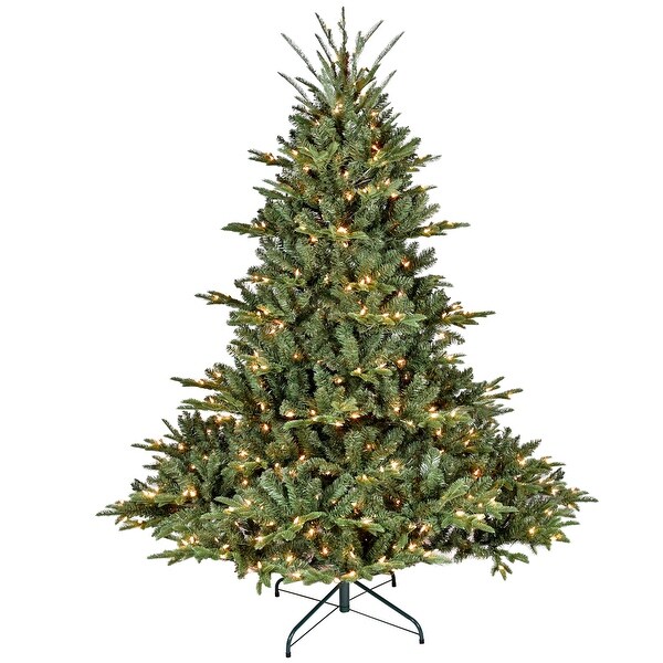 PE/PVC Mixed Automatic Green Christmas Tree